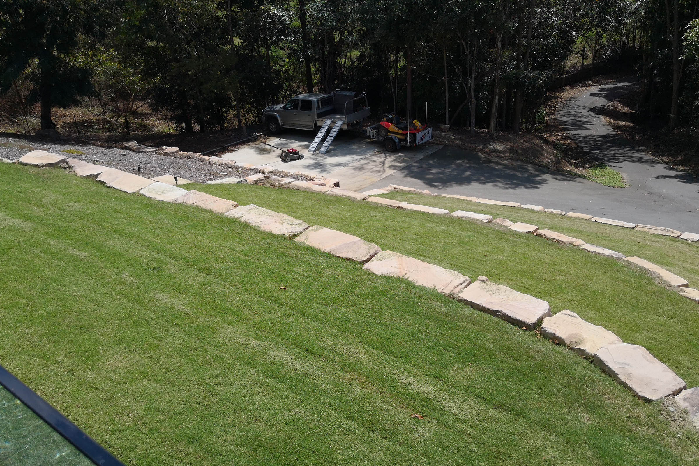 Residential mowing and edging